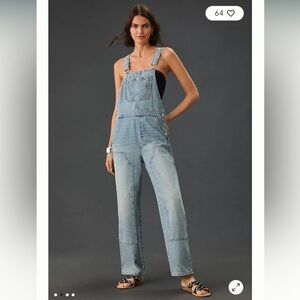 Anthropologie NWT Pistola Arden Relaxed
Denim Overalls Size XXS.